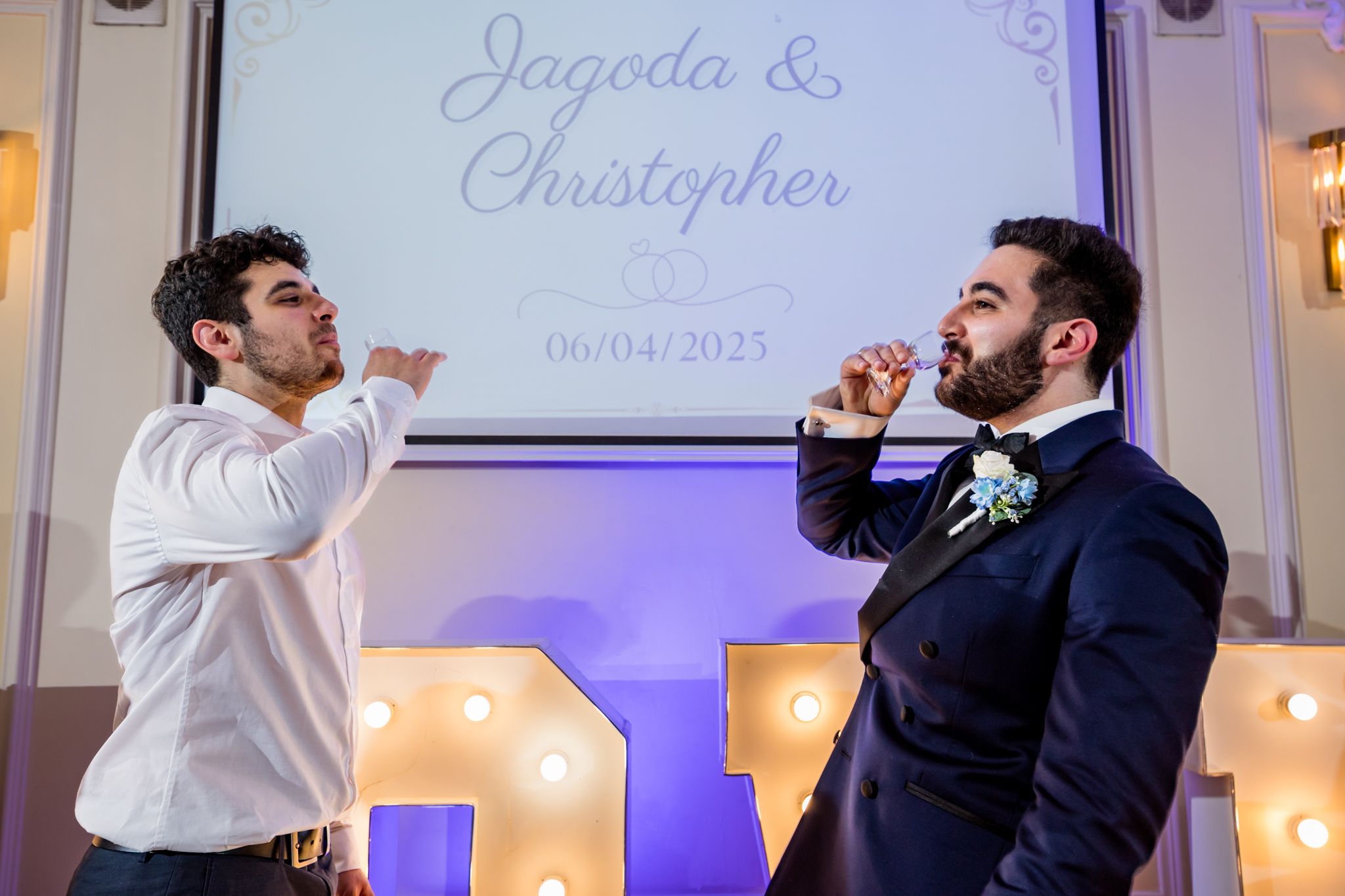 Jagoda & Christopher - ślub międzynarodowy - fotografia #163