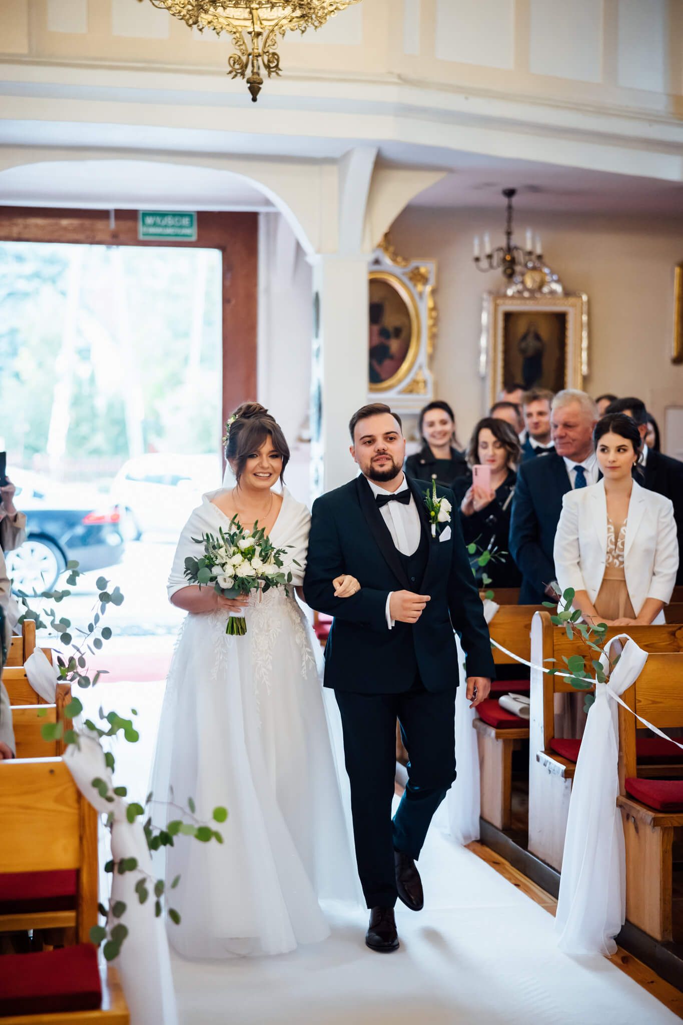 Anna & Krzysztof  -  jesienny ślub w Kampinosie - fotografia #20