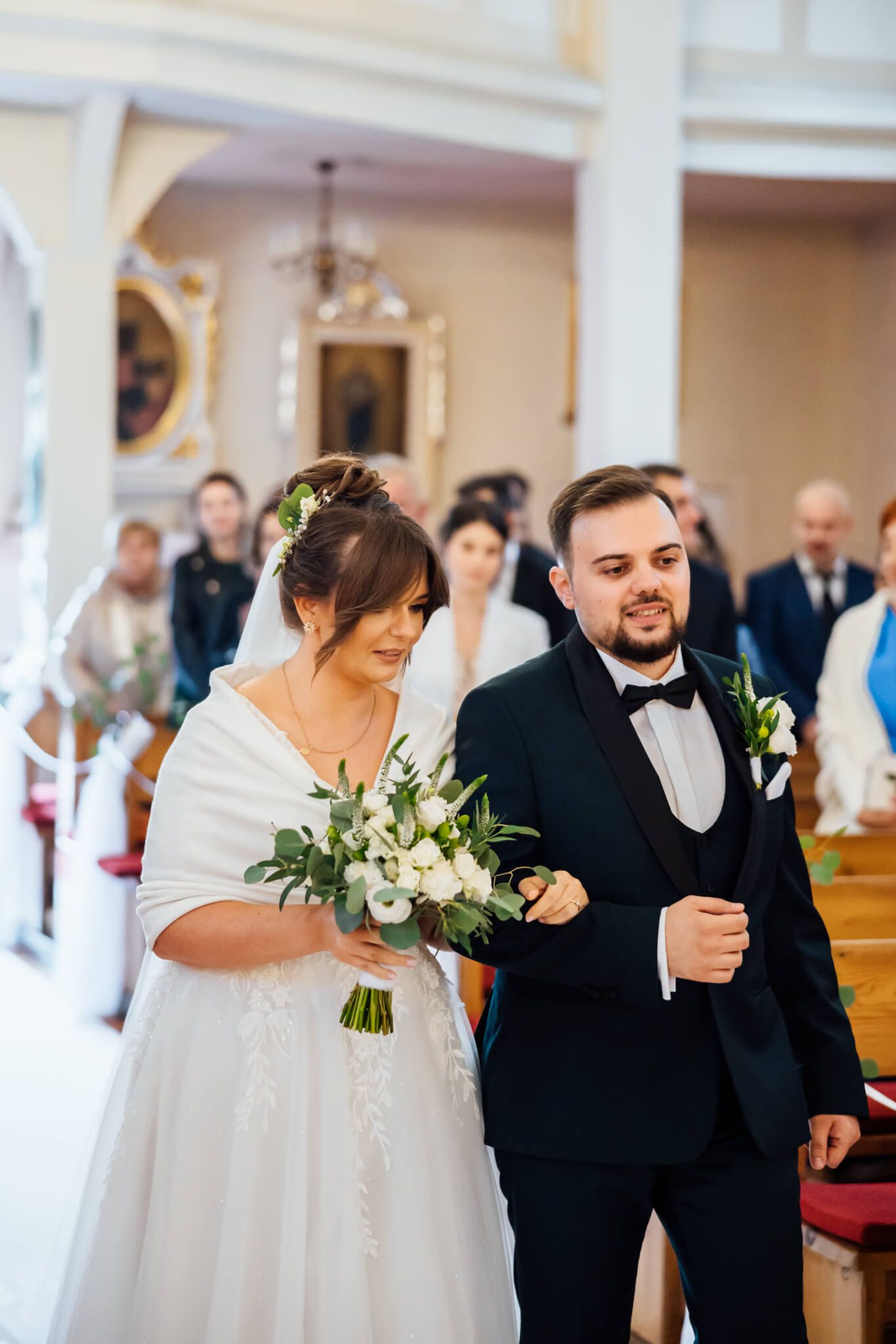 Anna & Krzysztof  -  jesienny ślub w Kampinosie - fotografia #21