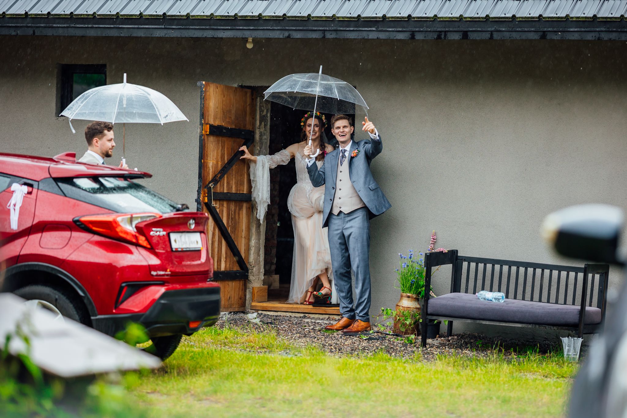 Paulina & Mateusz - wesele w siedlisku Stodoła Kultury - fotografia #37