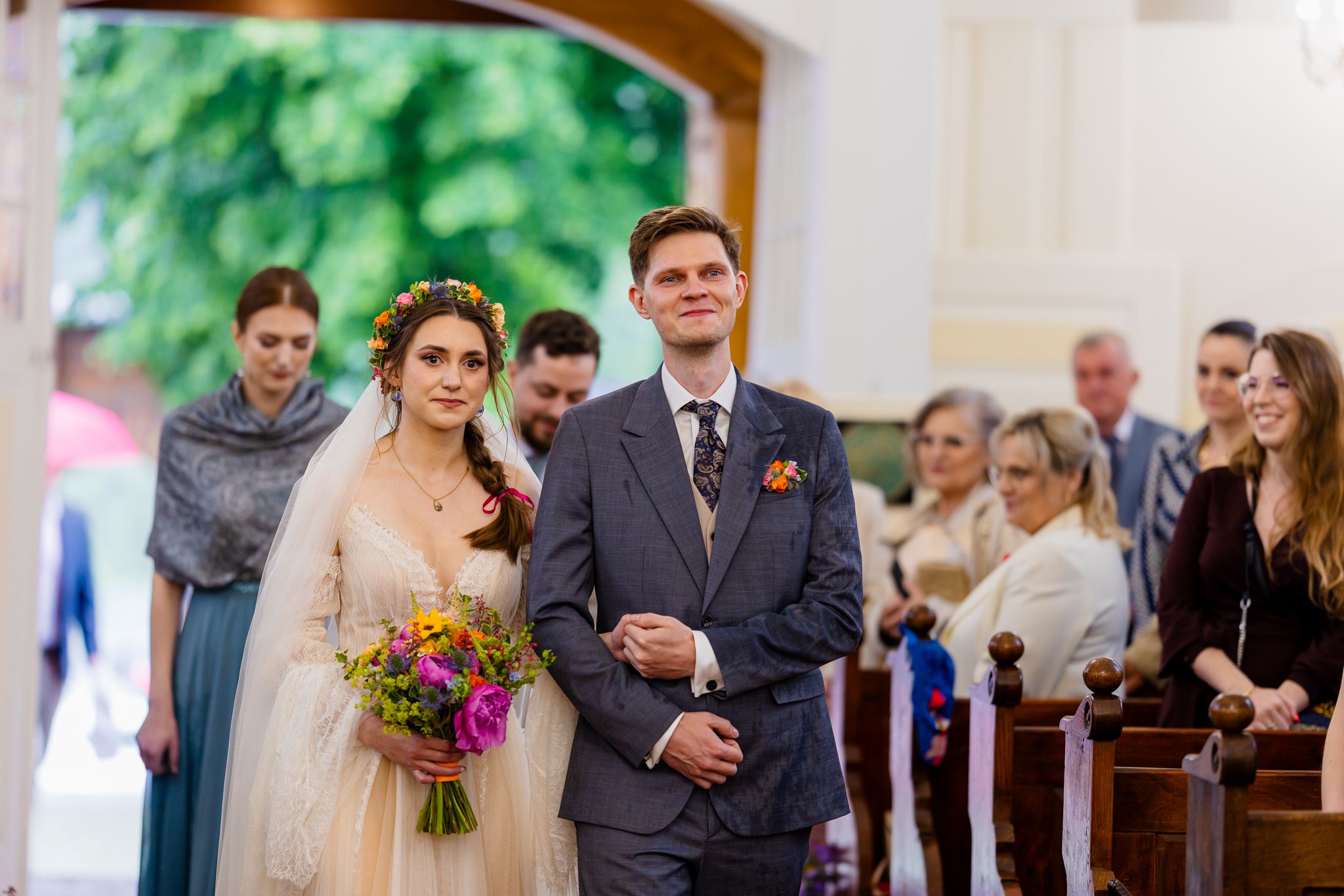 Paulina & Mateusz - wesele w siedlisku Stodoła Kultury - fotografia #42