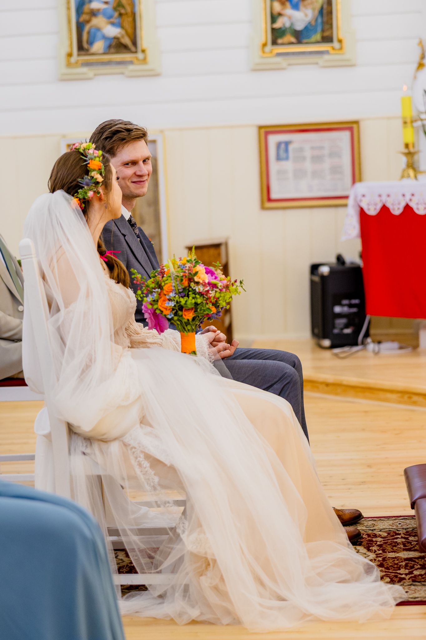 Paulina & Mateusz - wesele w siedlisku Stodoła Kultury - fotografia #44