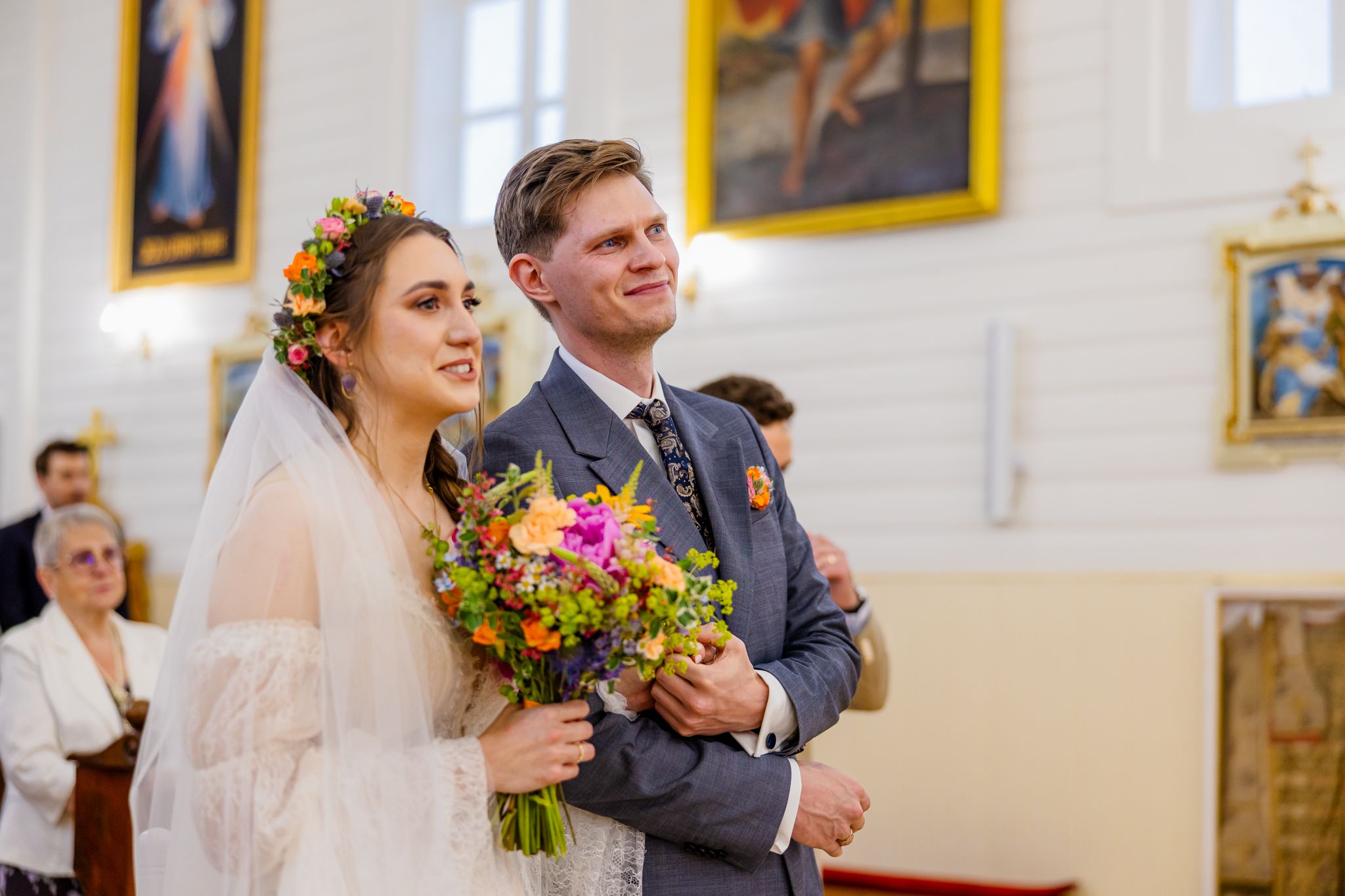 Paulina & Mateusz - wesele w siedlisku Stodoła Kultury - fotografia #55