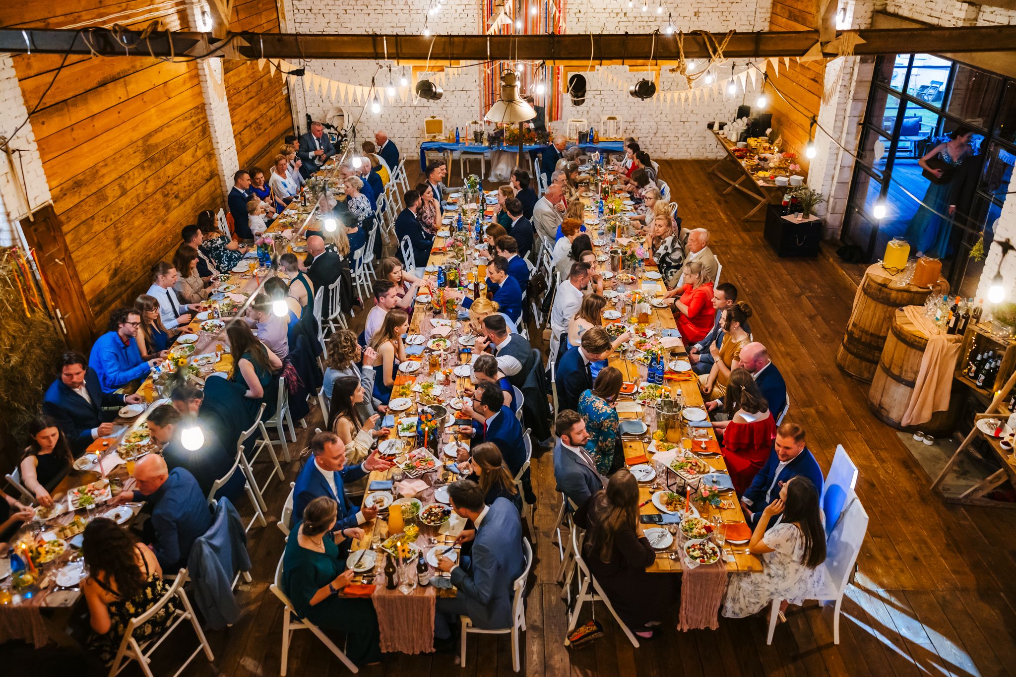 Paulina & Mateusz - wesele w siedlisku Stodoła Kultury - fotografia #75