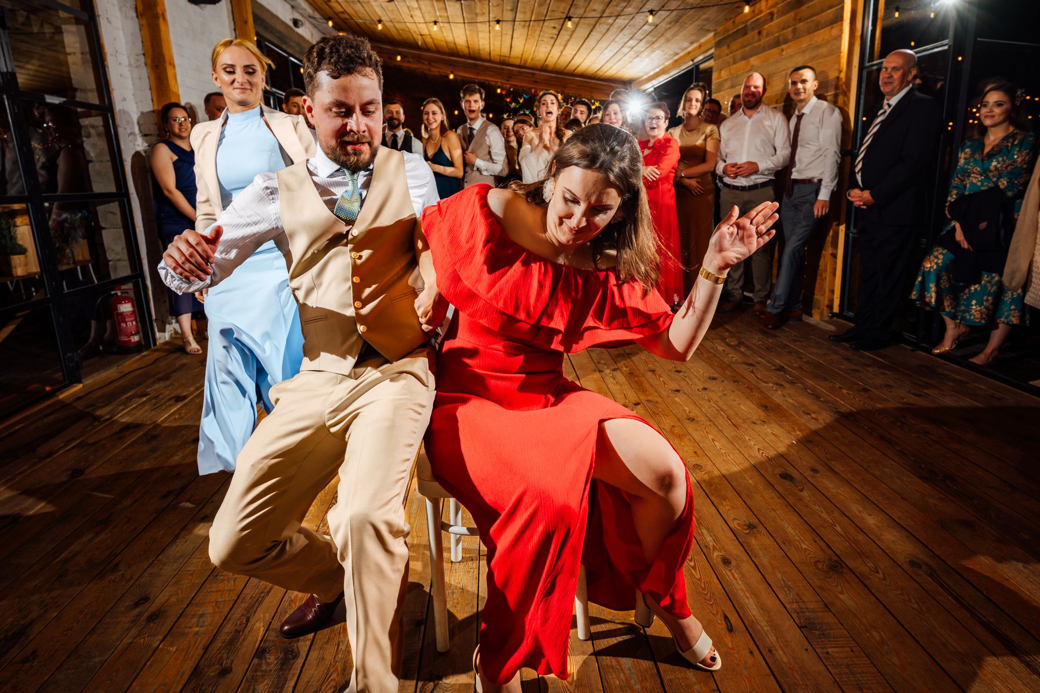 Paulina & Mateusz - wesele w siedlisku Stodoła Kultury - fotografia #154