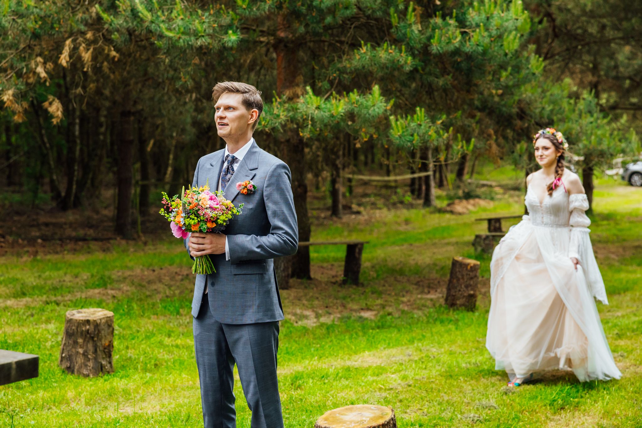 Paulina & Mateusz - wesele w siedlisku Stodoła Kultury - fotografia #31