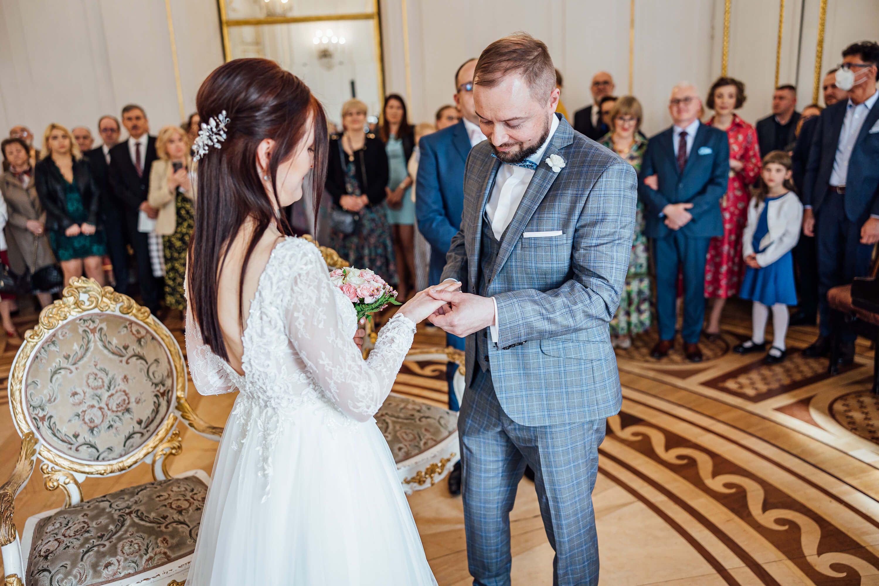 Małgorzata & Grzegorz   -   ślub w "niebie" - fotografia #11